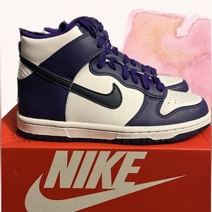 Nike Dunk Hi Midnight Purple